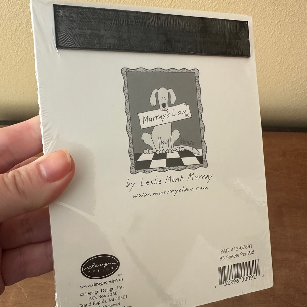 Humorous Cartoon Notepad - Picture 4 of 4